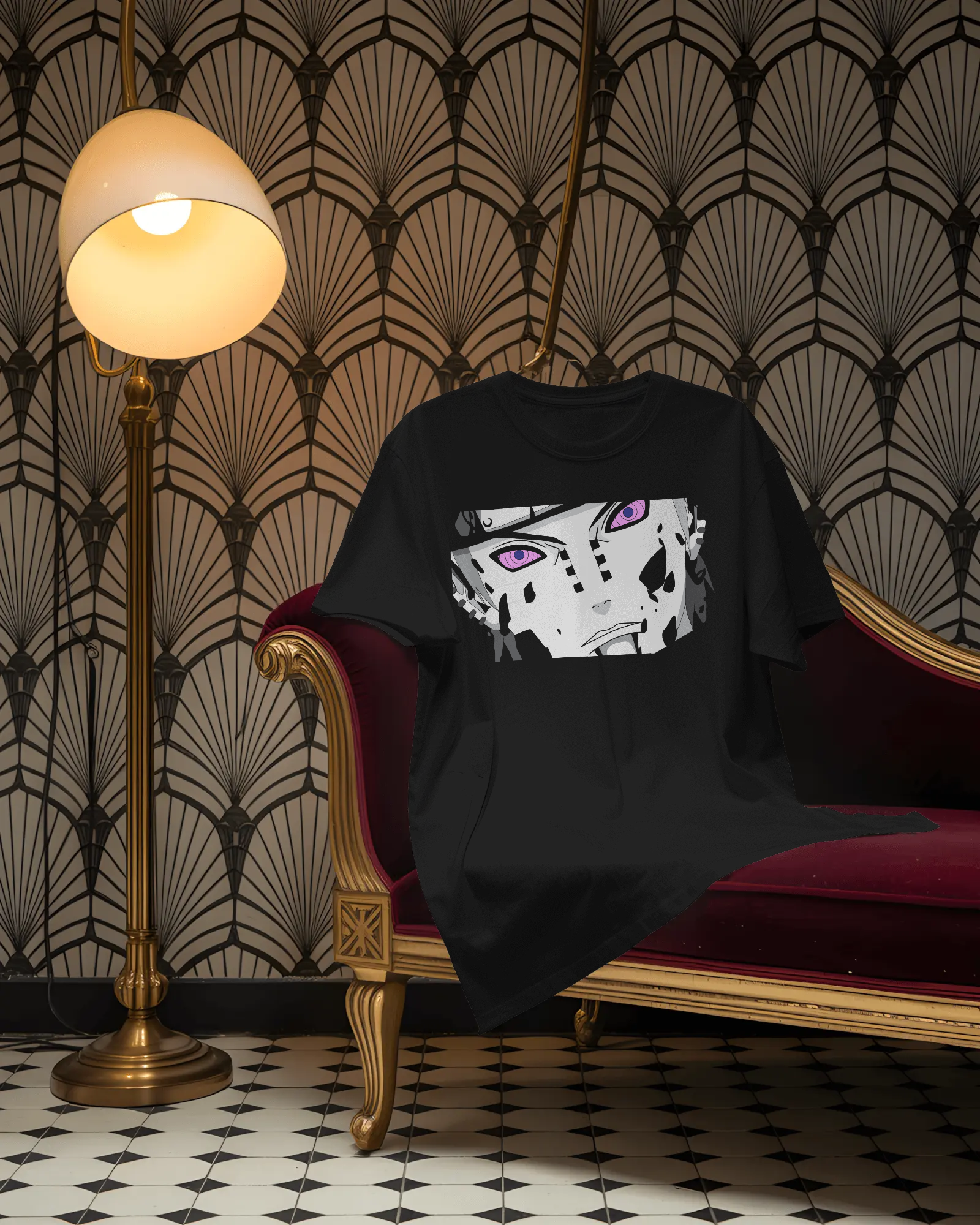 Unisex Cotton Oversized T-Shirt: Pain's Face